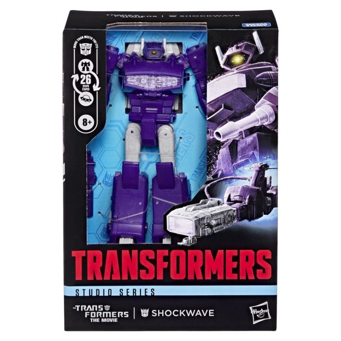 The Transformers: The Movie Studio Series Voyager Class Action Figure Shockwave 17 cm