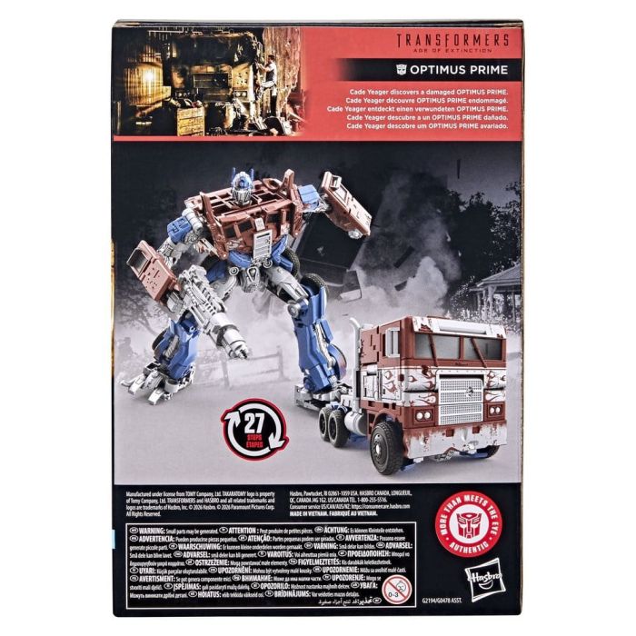 Transformers: Age of Extinction Studio Series Voyager Class Action Figure Optimus Prime 17 cm