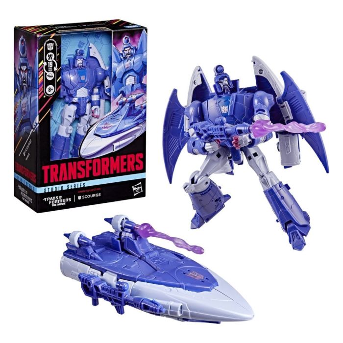 The Transformers: The Movie Studio Series Voyager Class Action Figure MTMTE Collection: Scourge 17 cm
