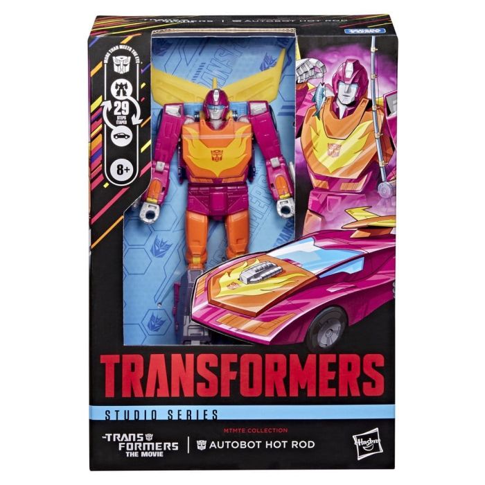 The Transformers: The Movie Studio Series Voyager Class Action Figure MTMTE Collection: Autobot Hot Rod 14 cm