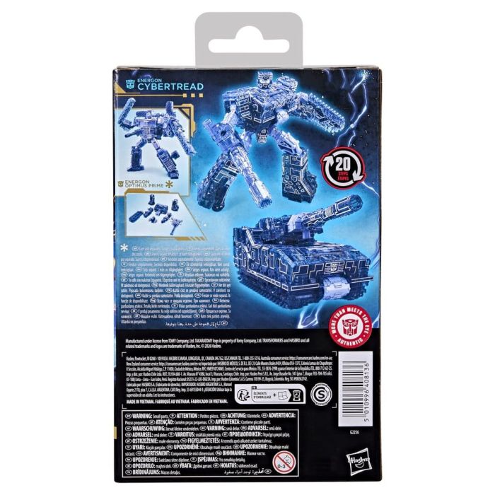 Transformers Age of the Primes Deluxe Class Action Figure Energon Cybertread 14 cm