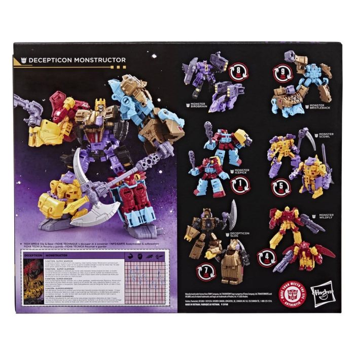 Transformers Age of the Primes Action Figure Decepticon Monstructor 17 cm