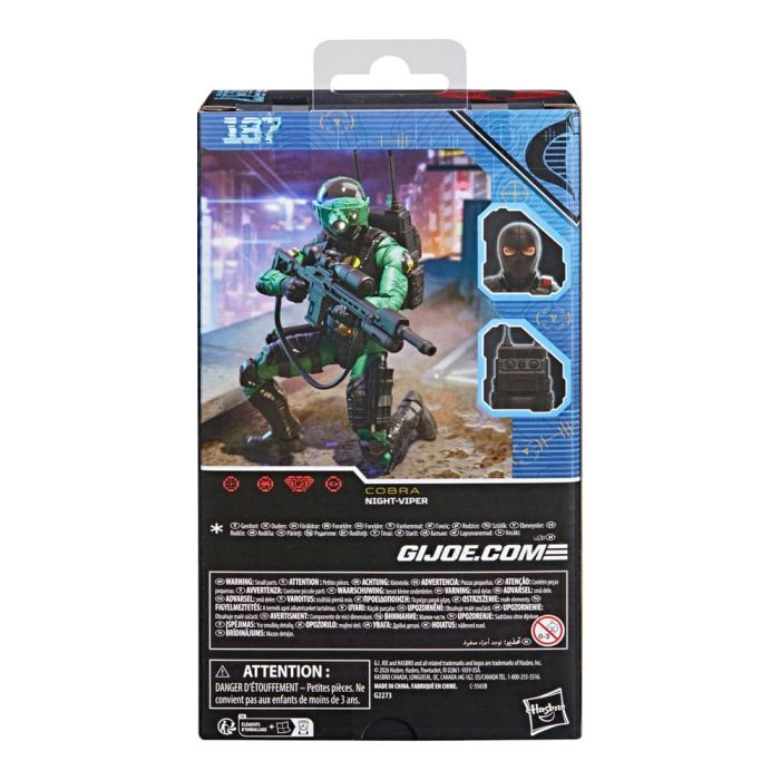 G.I. Joe Classified Series Action Figure Night-Viper 15 cm