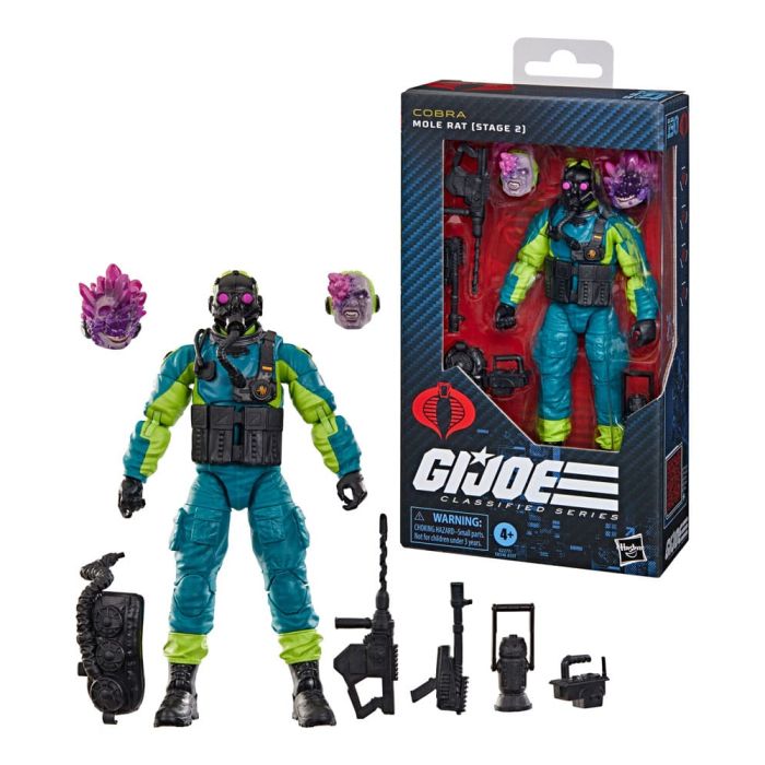G.I. Joe Classified Series Action Figure Mole Rat (Stage 2) 15 cm