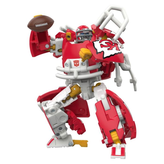 Transformers x NFL Action Figure Kansas City Chiefs: KC-59 14 cm