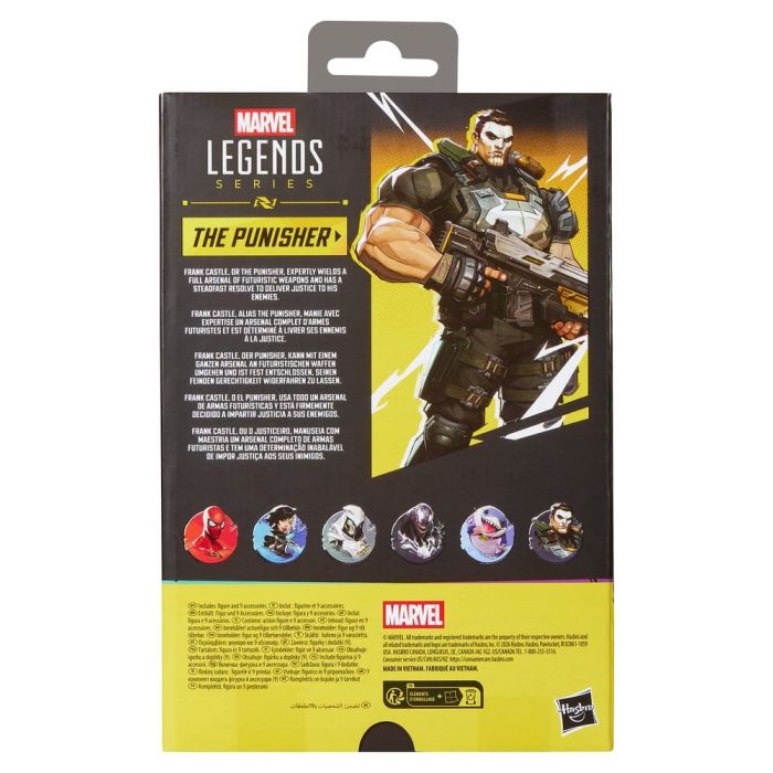 Marvel Rivals Marvel Legends Action Figure The Punisher 15 cm