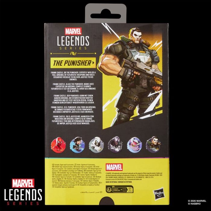 Marvel Rivals Marvel Legends Action Figure The Punisher 15 cm