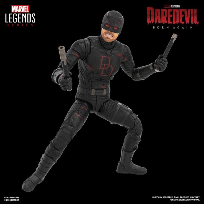 Daredevil: Born Again Marvel Legends Action Figure 2-Pack Daredevil & Jessica Jones 15 cm