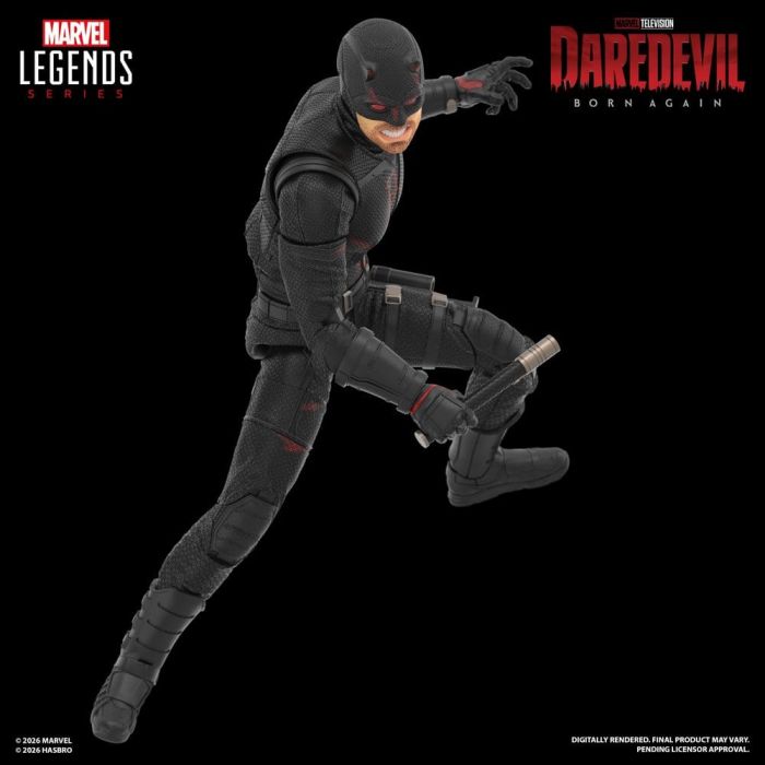 Daredevil: Born Again Marvel Legends Action Figure 2-Pack Daredevil & Jessica Jones 15 cm