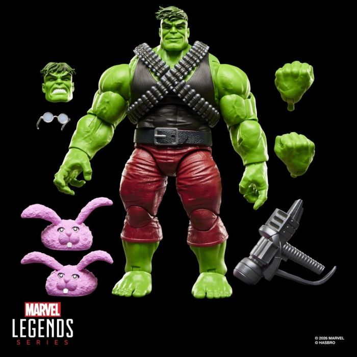 The Incredible Hulk Marvel Legends Action Figure Professor Hulk 15 cm