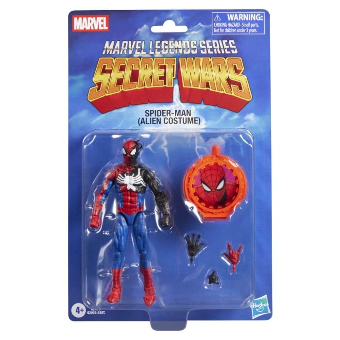 Secret Wars Marvel Legends Action Figure Spider-Man (Alien Costume) 15 cm