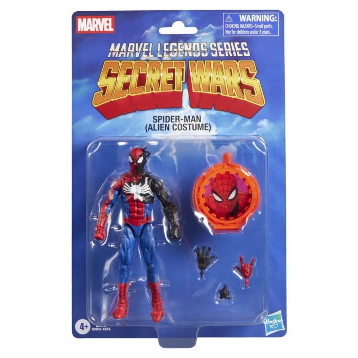 Secret Wars Marvel Legends Action Figure Spider-Man (Alien Costume) 15 cm