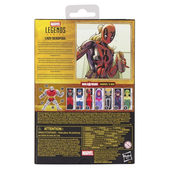 Marvel Legends Action Figure Lady Deadpool (BAF: Marvel's Box) 15 cm