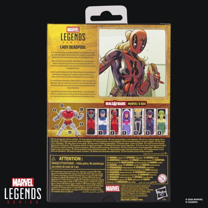 Marvel Legends Action Figure Lady Deadpool (BAF: Marvel's Box) 15 cm