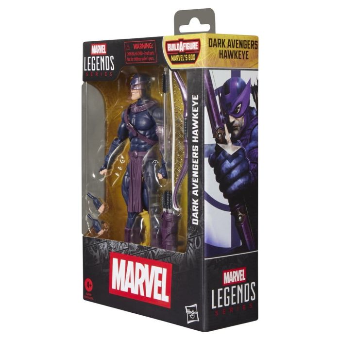Marvel Legends Action Figure Dark Avengers Hawkeye (BAF: Marvel's Box) 15 cm