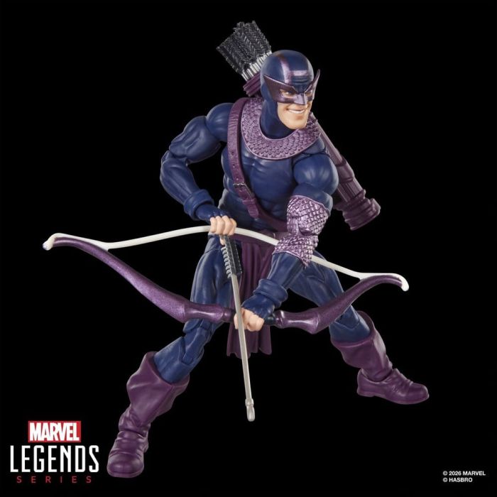 Marvel Legends Action Figure Dark Avengers Hawkeye (BAF: Marvel's Box) 15 cm