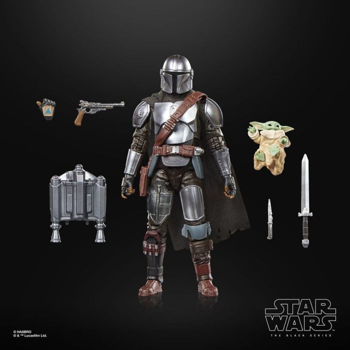 Star Wars: The Mandalorian & Grogu Black Series Action Figure The Mandalorian & Grogu 15 cm