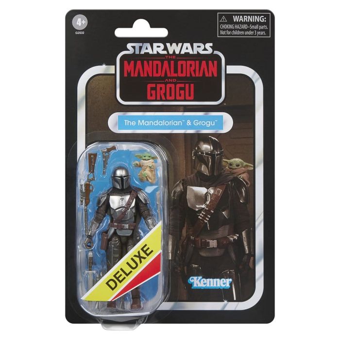 Star Wars: The Mandalorian & Grogu Vintage Collection Action Figure The Mandalorian & Grogu 10 cm