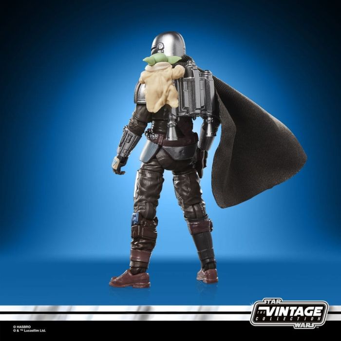 Star Wars: The Mandalorian & Grogu Vintage Collection Action Figure The Mandalorian & Grogu 10 cm