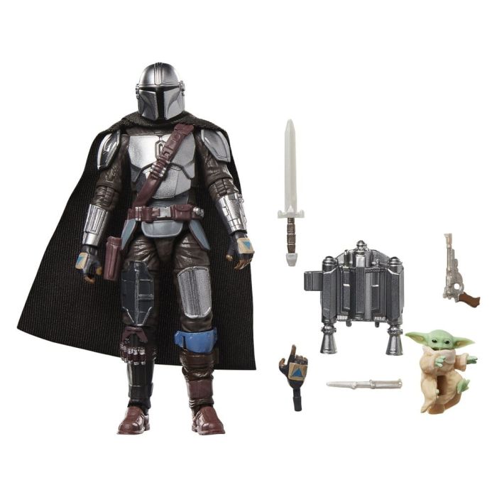 Star Wars: The Mandalorian & Grogu Vintage Collection Action Figure The Mandalorian & Grogu 10 cm
