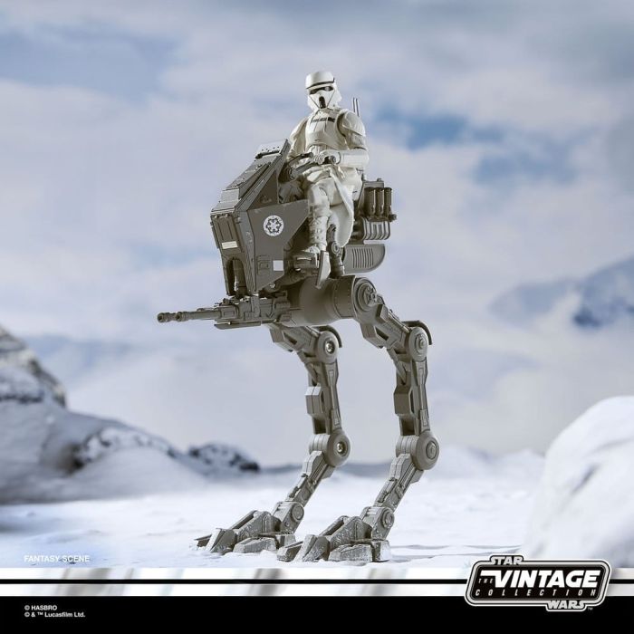 Star Wars: The Mandalorian & Grogu Vintage Collection Vehicle Imperial Remnant AT-RT 10 cm
