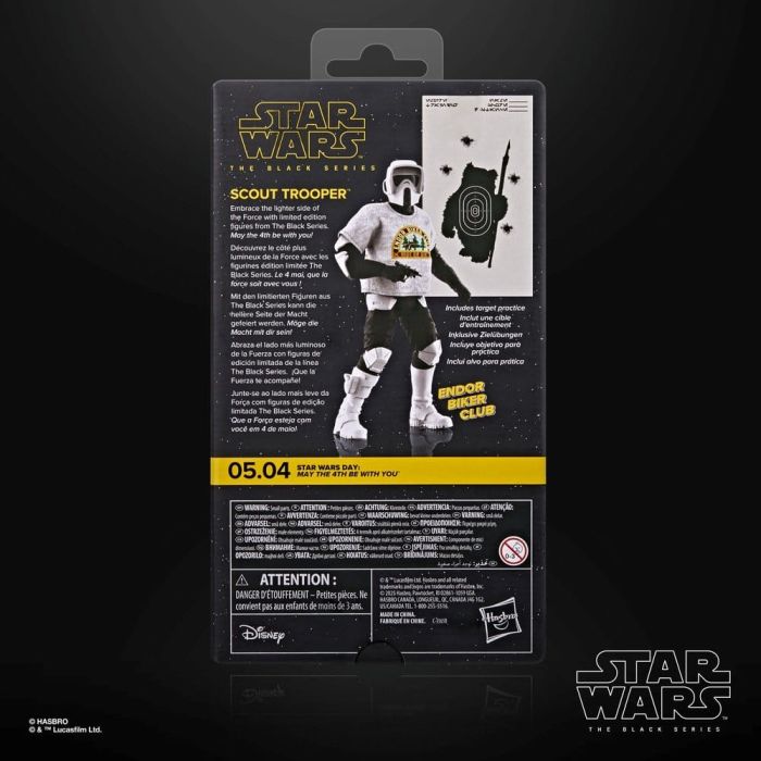 Star Wars Black Series Action Figure Scout Trooper May the 4th Be With You 15 cm