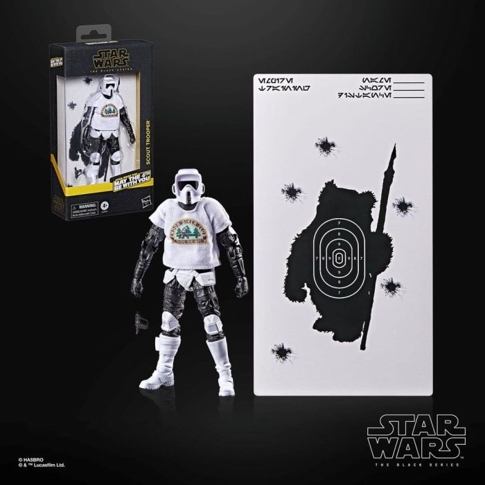 Star Wars Black Series Action Figure Scout Trooper May the 4th Be With You 15 cm
