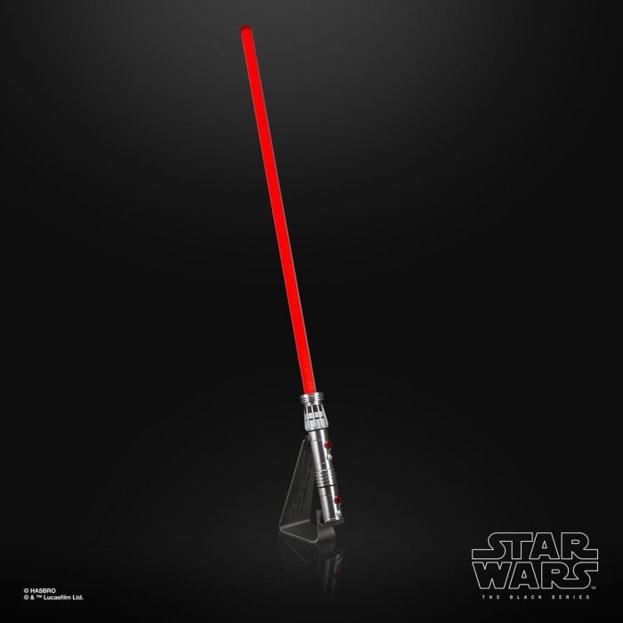 Star Wars: Maul - Shadow Lord Black Series Replica Force FX Elite Lightsaber Maul