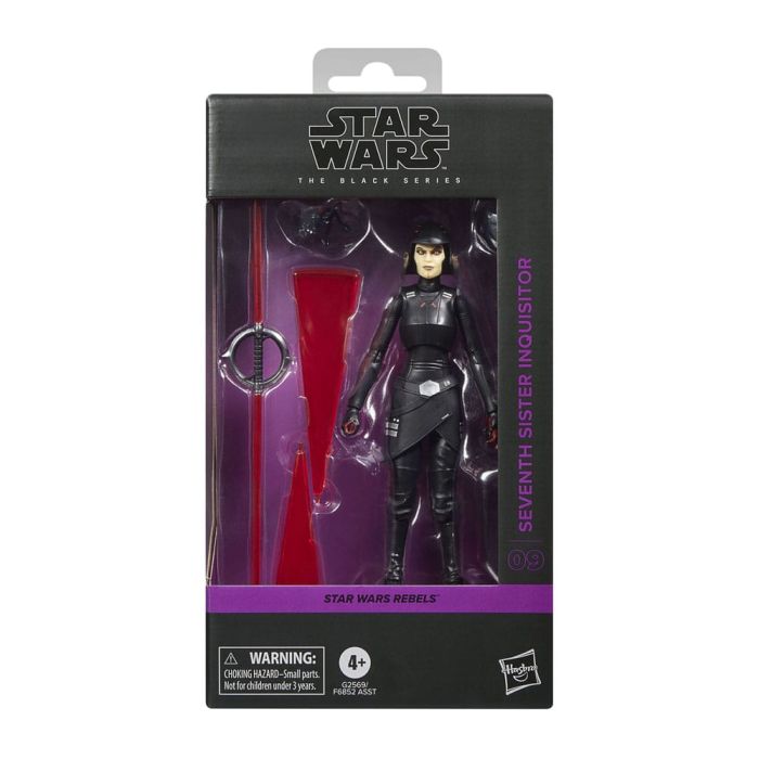 Star Wars: Rebels Black Series Action Figure Seventh Sister (Inquisitor) 15 cm
