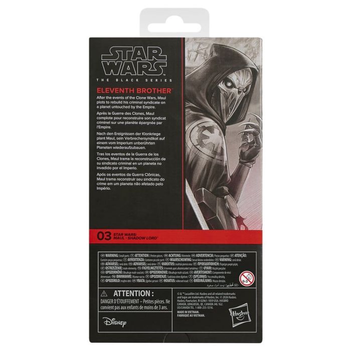 Star Wars: Maul - Shadow Lord Black Series Action Figure Eleventh Brother 15 cm