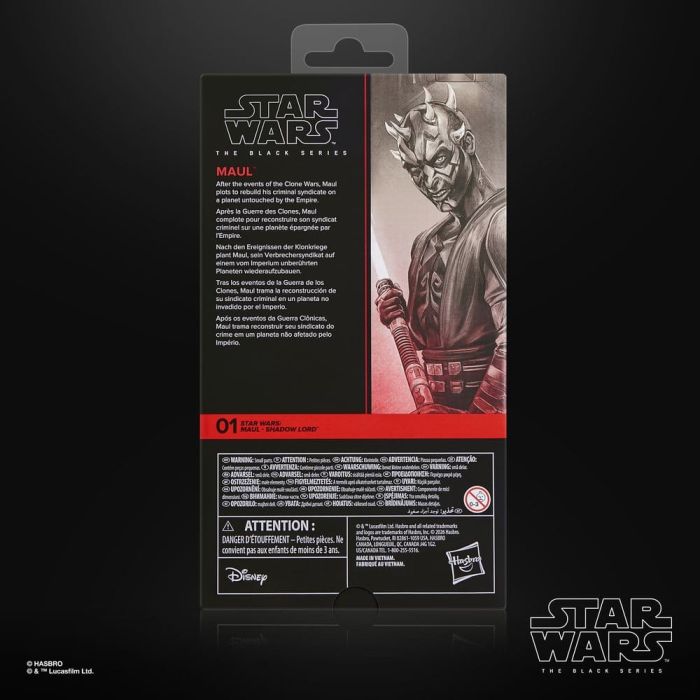 Star Wars: Maul - Shadow Lord Black Series Action Figure Maul 15 cm