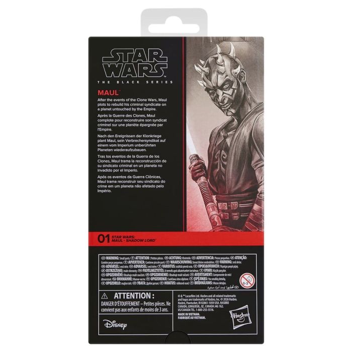 Star Wars: Maul - Shadow Lord Black Series Action Figure Maul 15 cm
