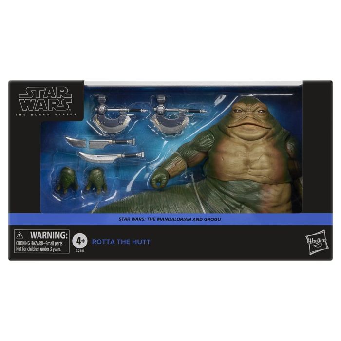 Star Wars: The Mandalorian and Grogu Black Series Action Figure Rotta the Hutt 17 cm