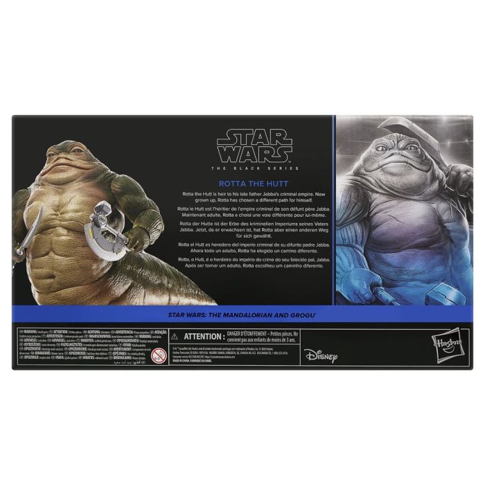 Star Wars: The Mandalorian and Grogu Black Series Action Figure Rotta the Hutt 17 cm