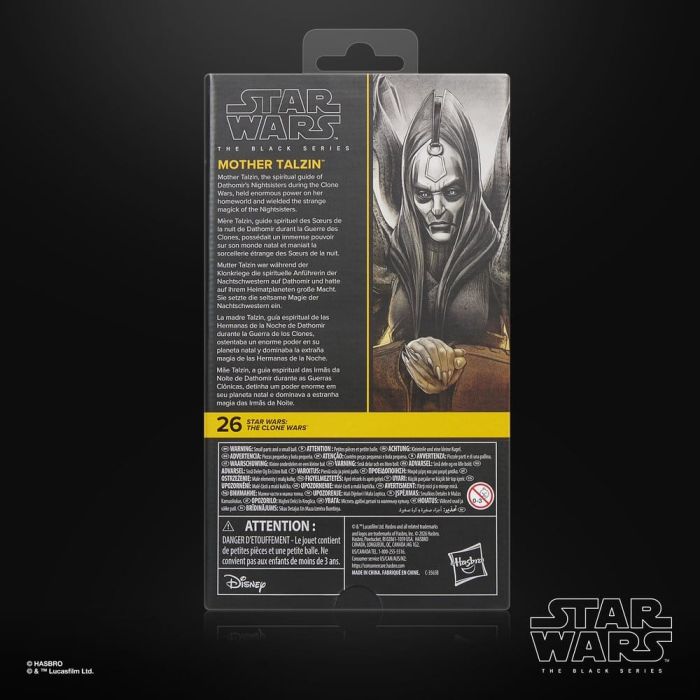 Star Wars: The Clone Wars Black Series Action Figure Mother Talzin 15 cm