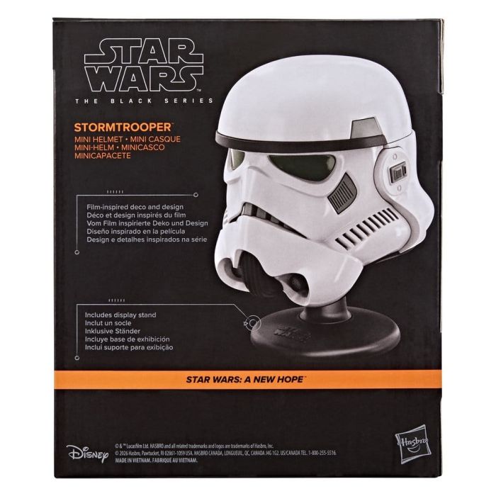 Star Wars Episode IV Black Series Mini Helmet Stormtrooper