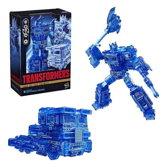 Transformers Age of the Primes Voyager Class Action Figure Energon Optimus Prime 17 cm