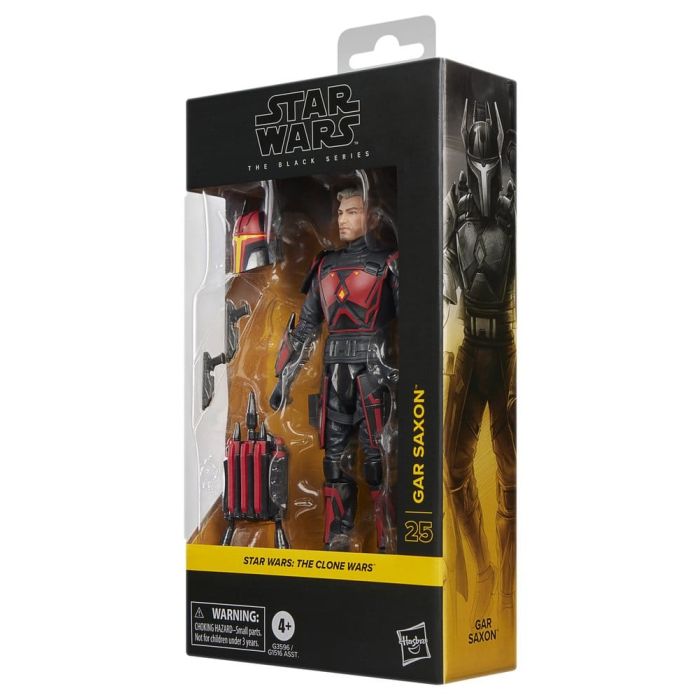 Star Wars: The Clone Wars Black Series Action Figure Gar Saxon 15 cm