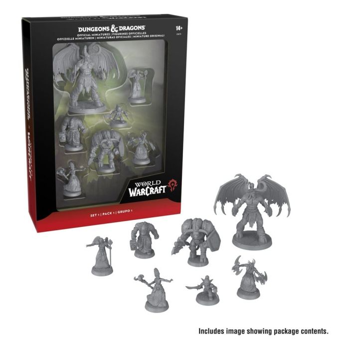 Dungeons & Dragons x World of Warcraft Miniatures Set 1