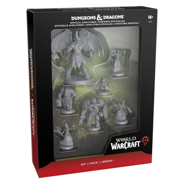 Dungeons & Dragons x World of Warcraft Miniatures Set 1
