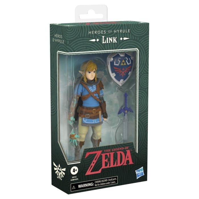 The Legend of Zelda: Tears of the Kingdom Heroes of Hyrule Action Figure Link 15 cm