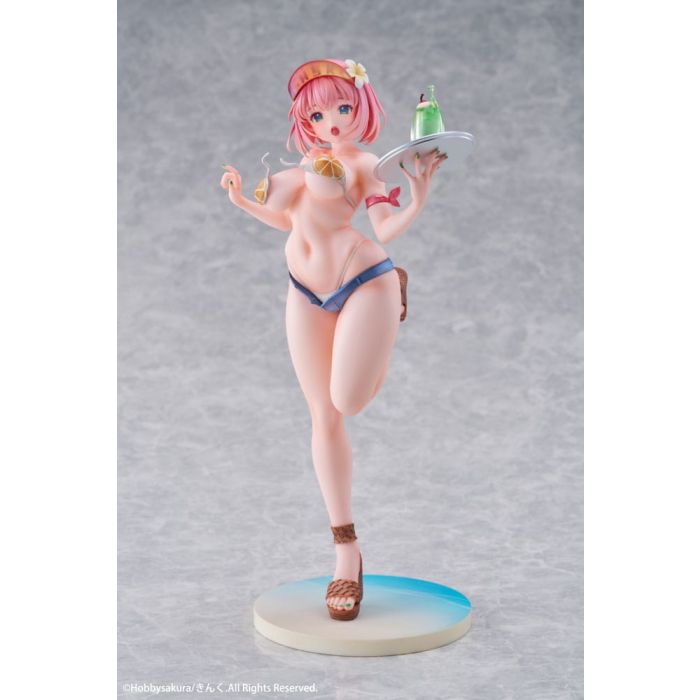 Original IllustrationPVC Statue 1/7 Summer Waiter illustration by Kink Limited Edition 25 cm