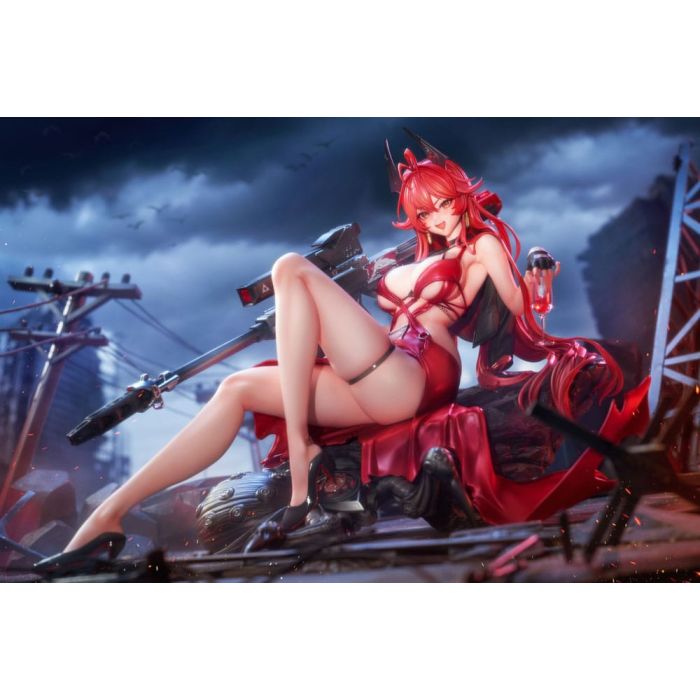 Goddess of Victory: Nikke PVC Statue 1/4 Red Hood Nonsense Red Deluxe Edtition 28 cm