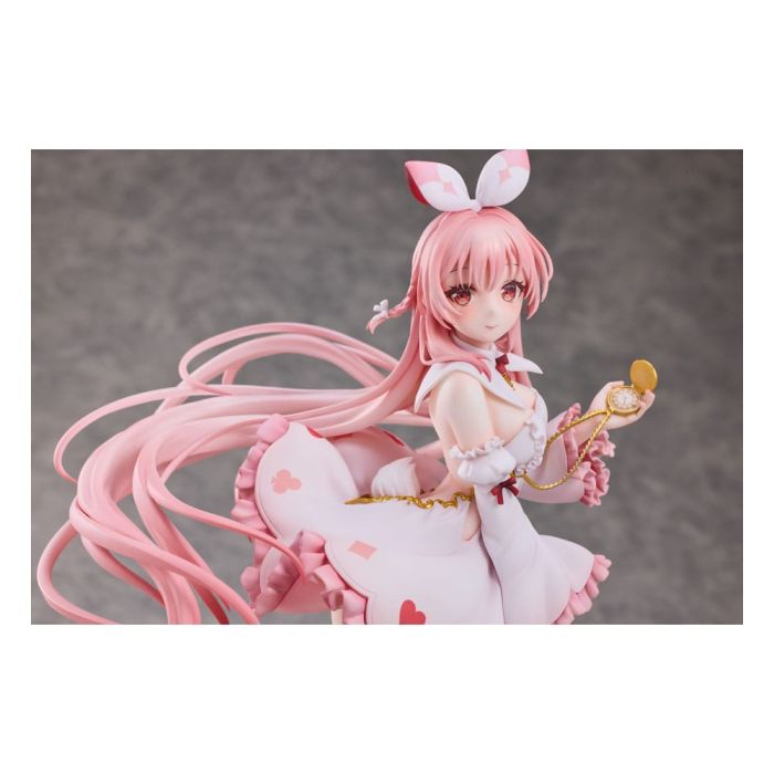 Original Character PVC Statue 1/7 White Rabbit Rosu Wonderland Ver. Illustrated by Rosuuri Deluxe Edition 29 cm