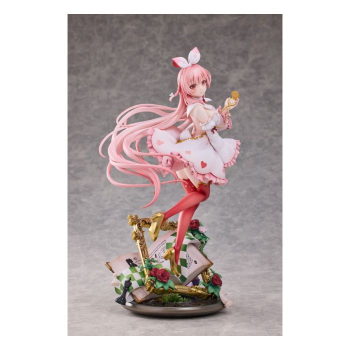 Original Character PVC Statue 1/7 White Rabbit Rosu Wonderland Ver. Illustrated by Rosuuri Deluxe Edition 29 cm
