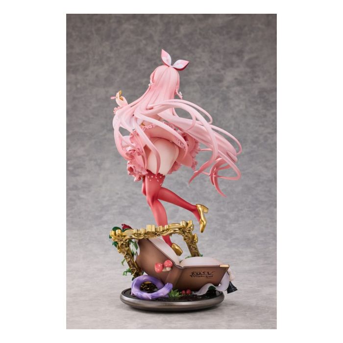 Original Character PVC Statue 1/7 White Rabbit Rosu Wonderland Ver. Illustrated by Rosuuri Deluxe Edition 29 cm