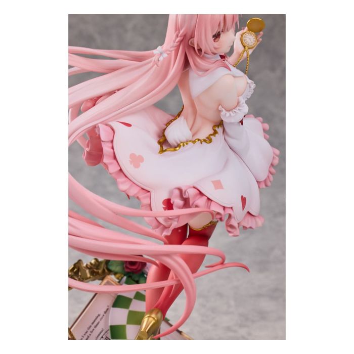 Original Character PVC Statue 1/7 White Rabbit Rosu Wonderland Ver. Illustrated by Rosuuri Deluxe Edition 29 cm