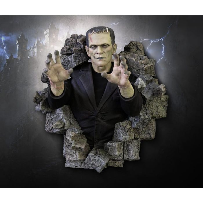 Frankenstein Wall Mount 1/1 Boris Karloff as Frankenstein's Monster 94 x 94 cm