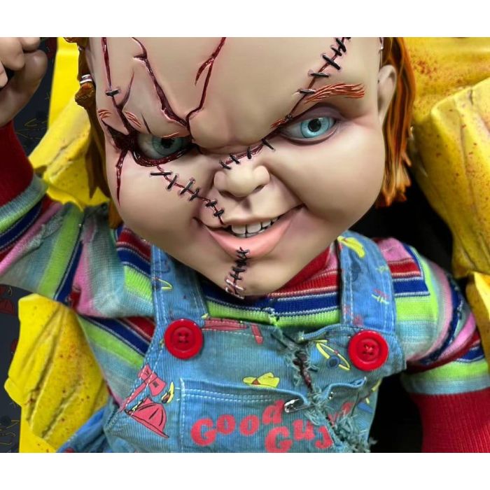 Chucky (Child´s Play) Wall Sculpture 1/2 Bride of Chucky 22 x 23 x 38 cm