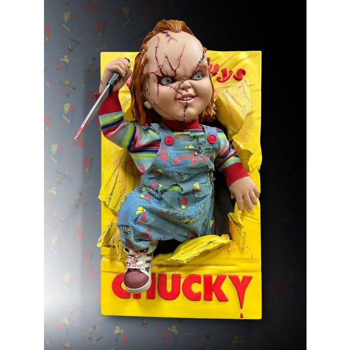 Chucky (Child´s Play) Wall Sculpture 1/2 Bride of Chucky 22 x 23 x 38 cm